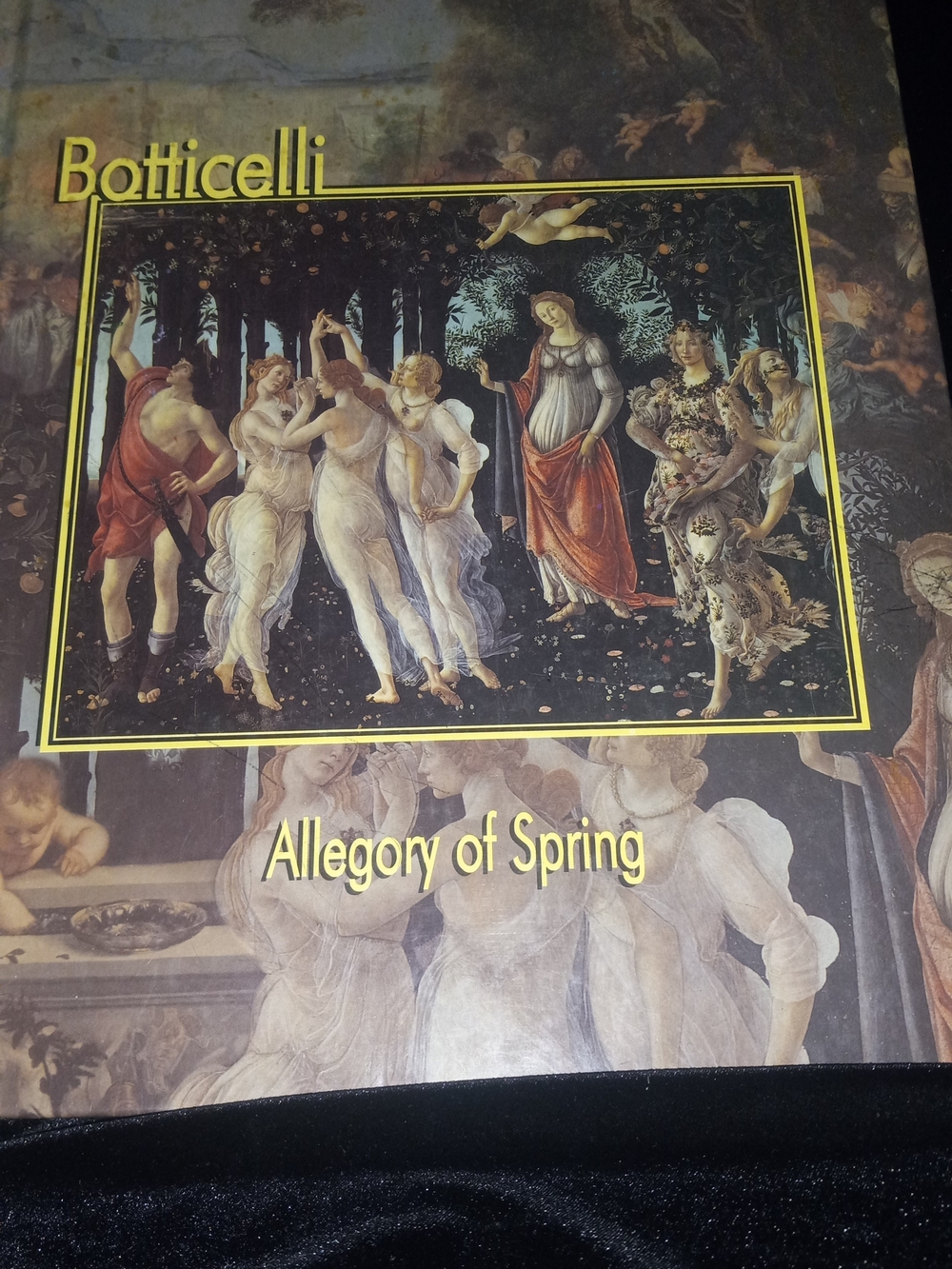 BOTTICELLI Allegory of Spring Art Book